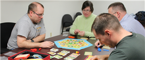 Earning a living with the help of a board games club